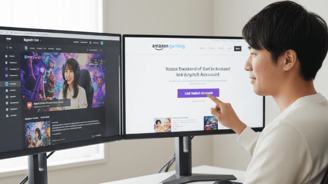 Twitchとアマプラサブスクの連携方法やできない時の対処法など