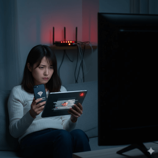 アマプラエラーコード ネットワーク問題とエラー5051