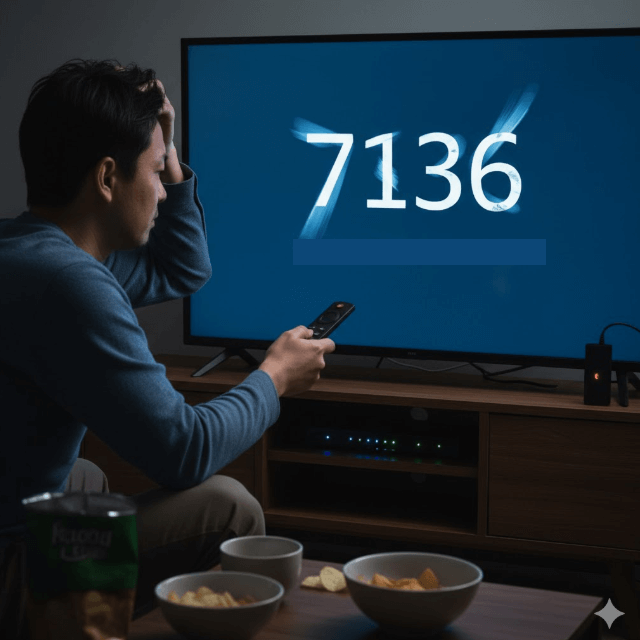 アマプラエラーコード エラー7136が出た時の確認点