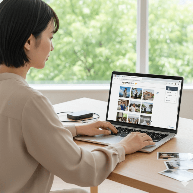 Amazonフォト ブラウザ版の基本的な使い方